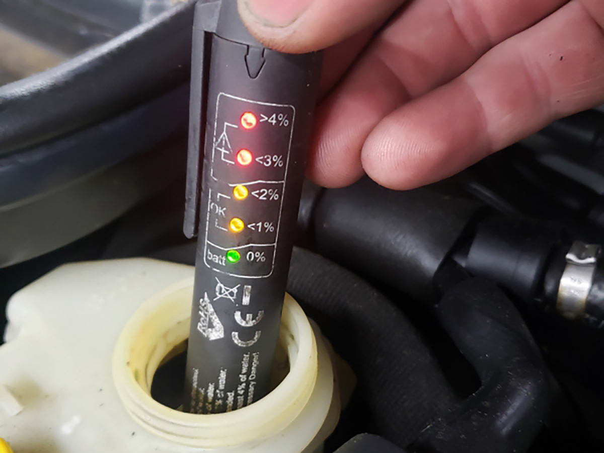 Checking Brake Fluid Quality